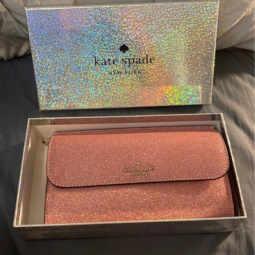 Kate Spade flap phone wristlet